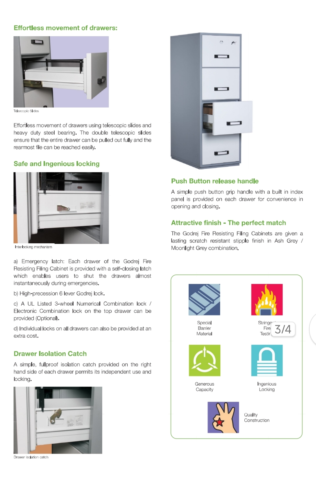 Fire Resisting Filing Cabinet (FRFC) from Sidharth Enterprises
