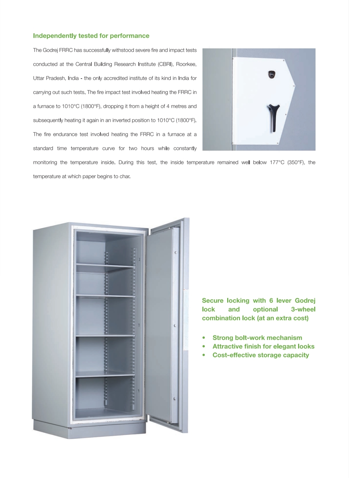 Fire Resisting Record Cabinet (FRRC) from Sidharth Enterprises