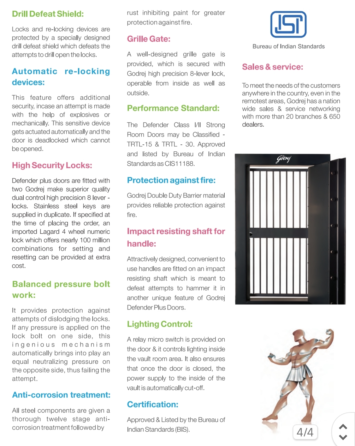 Defender Plus Strong Room Doors from Sidharth Enterprises